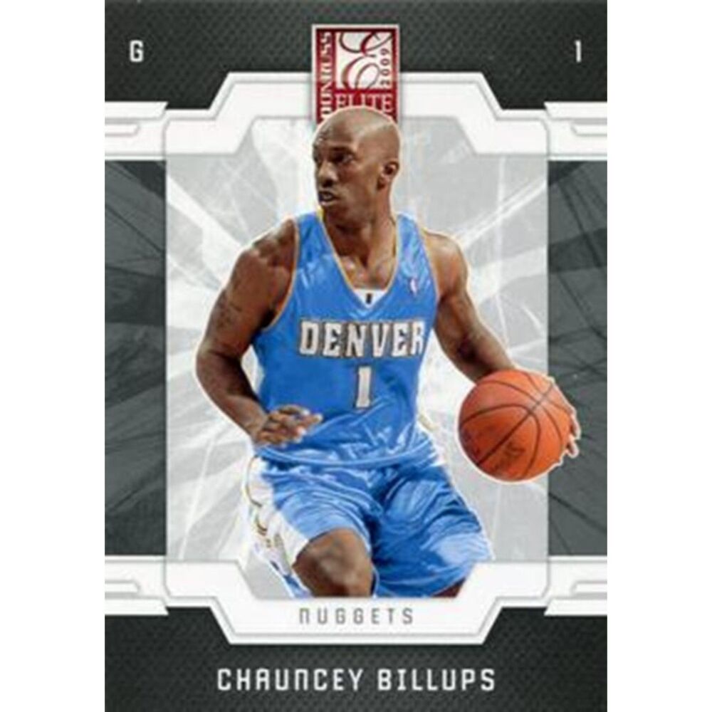 2009 Donruss Elite Basketball Card - #25 Chauncey Billups